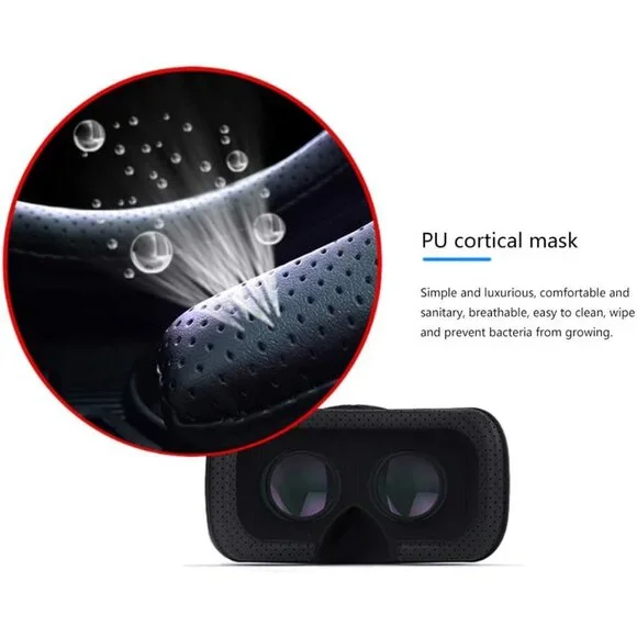 VR Headset with Remote Controller,3D Glasses Virtual Reality Headset for VR Game